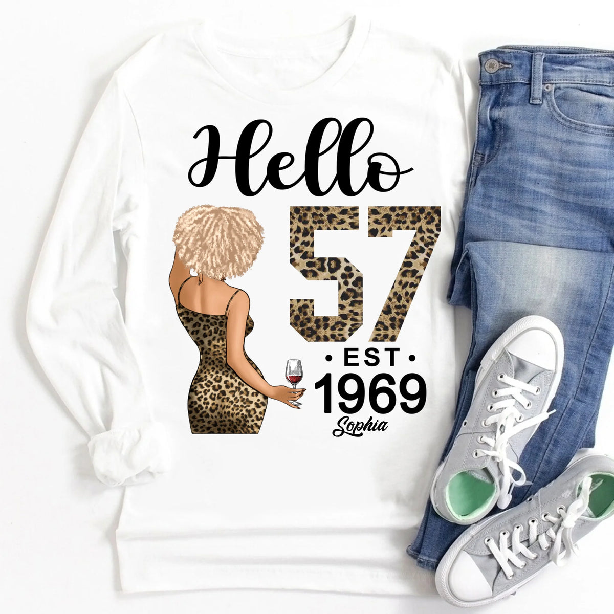 Chapter 57, Fabulous Since 1969 57th Birthday Unique T Shirt For Woman, Custom Birthday Shirt, Her Gifts For 57 Years Old , Turning 57 Birthday Cotton Shirt