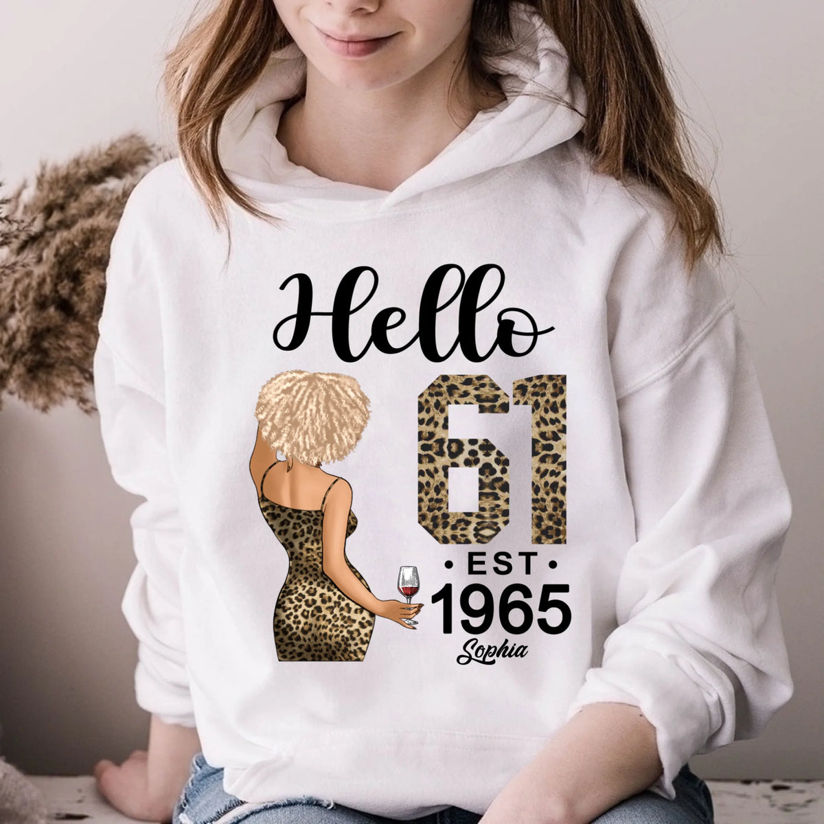 61st Birthday Shirts, Custom Birthday Shirts, Turning 61 Shirt For Women, Turning 61 And Fabulous Shirt, 1965 Shirt, Best Gifts For Women Turning 61