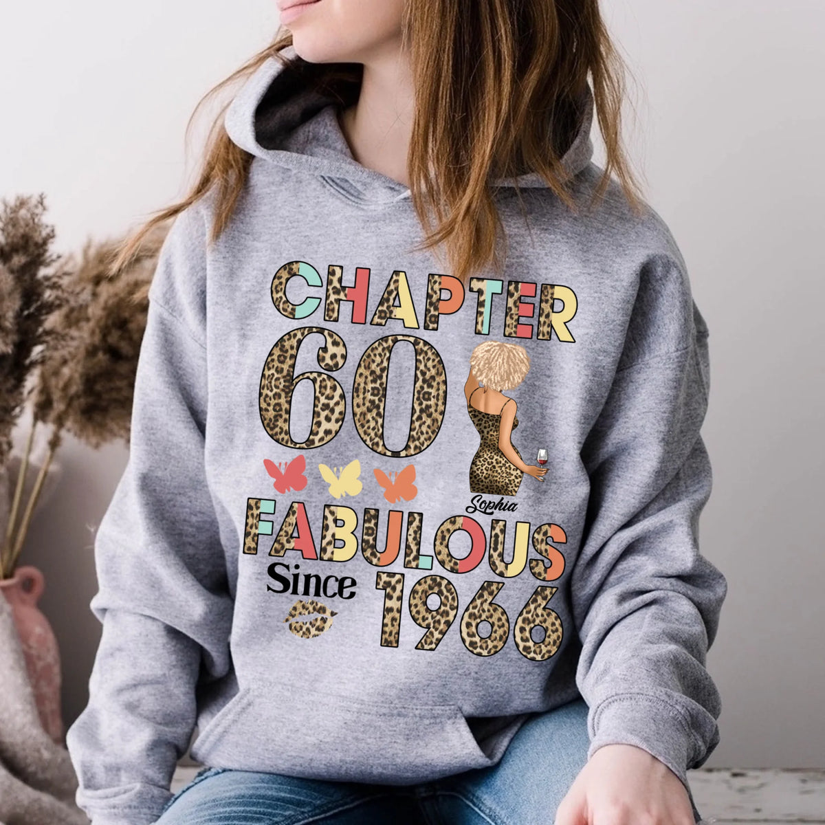 Chapter 60, Fabulous Since 1966 60th Birthday Unique T Shirt For Woman, Custom Birthday Shirt, Her Gifts For 60 Years Old , Turning 60 Birthday Cotton Shirt