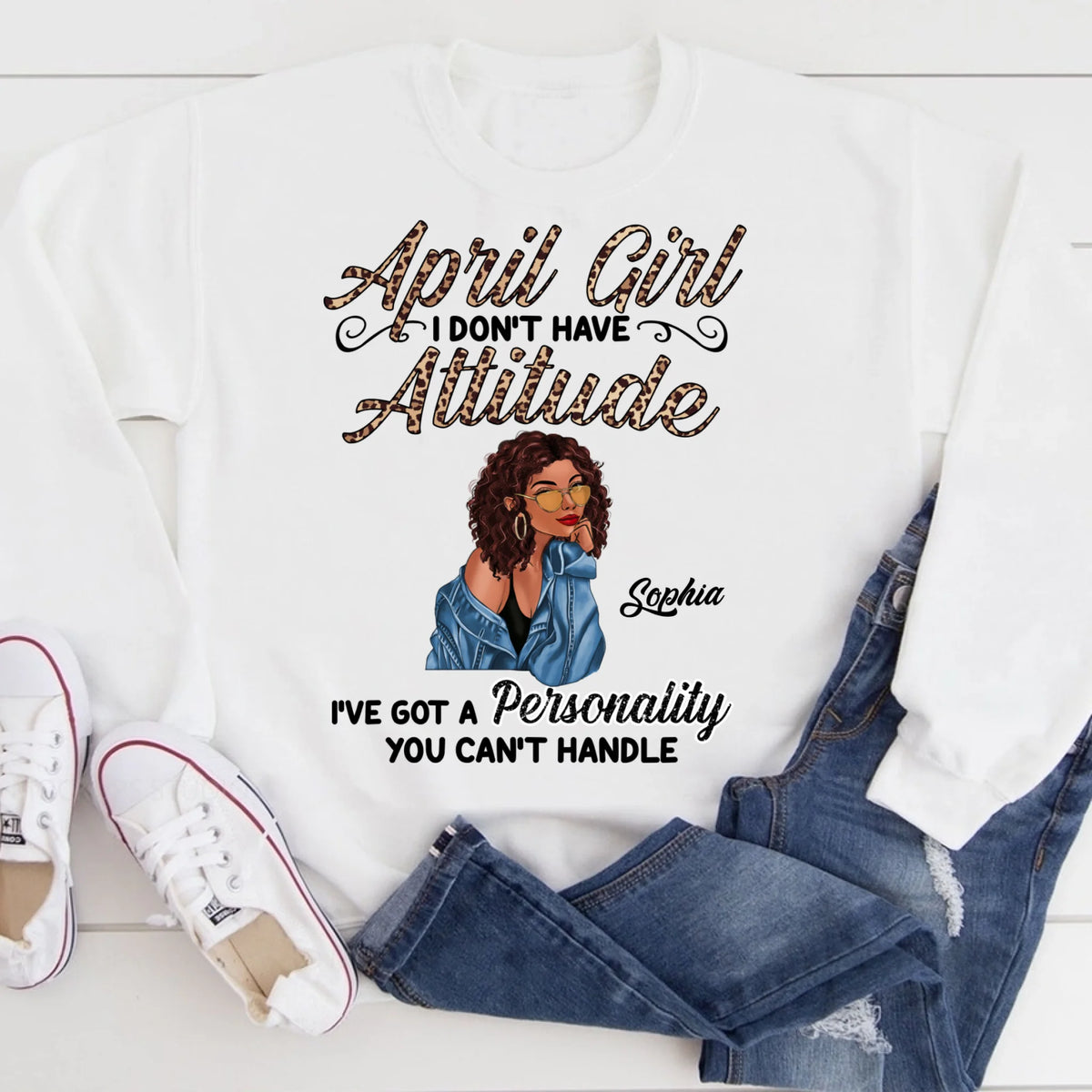 April Birthday Shirt, Custom Birthday Shirt, Queens Born In April, April Birthday Gifts, April shirts for Woman