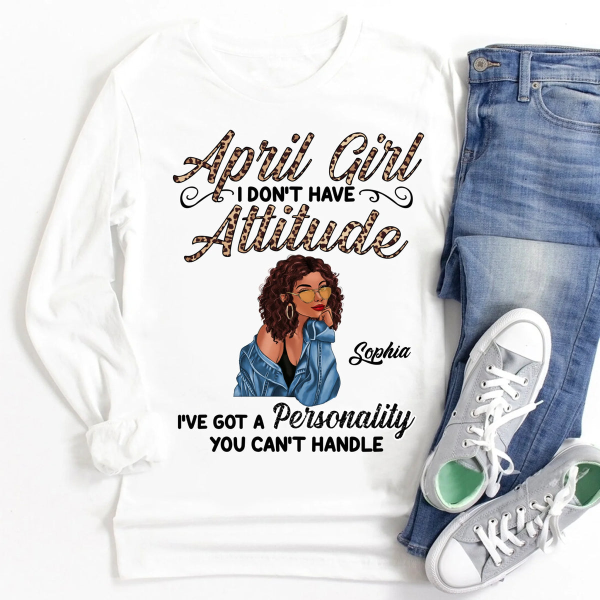 April Birthday Shirt, Custom Birthday Shirt, Queens Born In April, April Birthday Gifts, April shirts for Woman