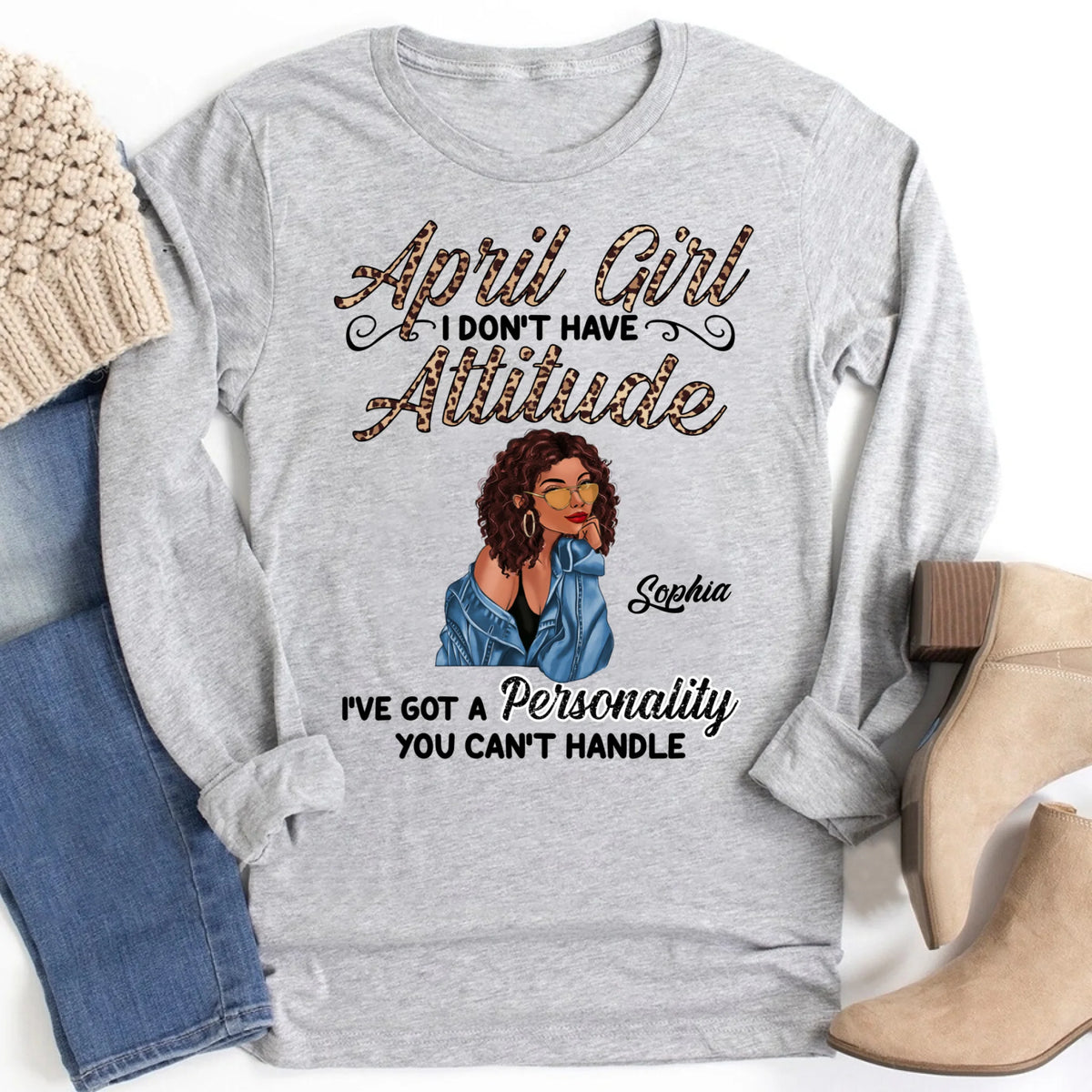 April Birthday Shirt, Custom Birthday Shirt, Queens Born In April, April Birthday Gifts, April shirts for Woman
