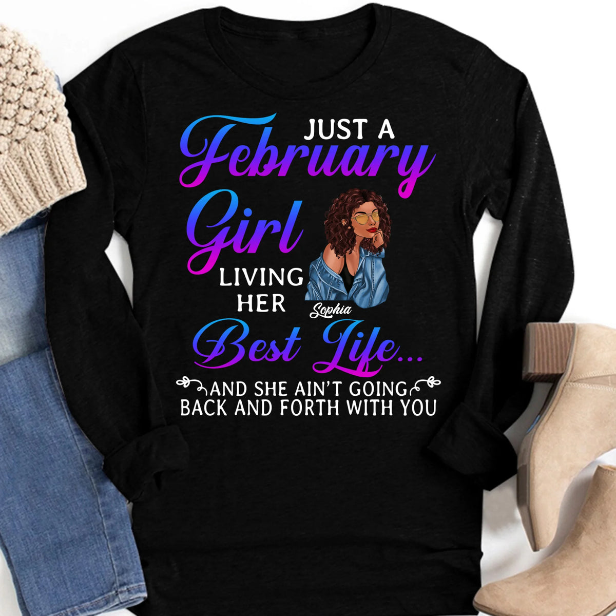 February Birthday Shirt, Custom Birthday Shirt, Queens Born In February, February Birthday Gifts, February shirts for Woman