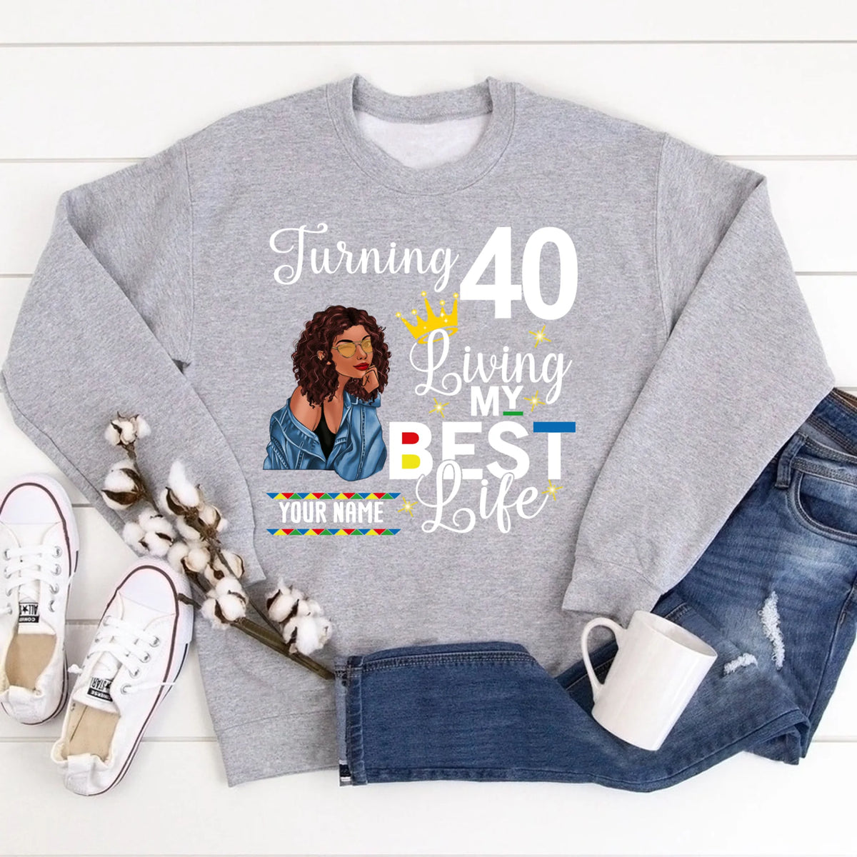 40th Birthday Shirts, Custom Birthday Shirts, Turning 40 Shirt, Gifts For Women Turning 40, 40 And Fabulous Shirt, 1982 Shirt, 40th Birthday Shirts For Her