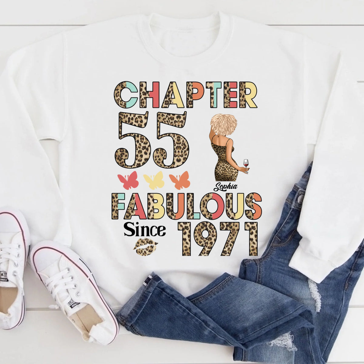 55th birthday shirts for her, Personalised 55th birthday gifts, 1971 t shirt, 55 and fabulous shirt, 55th birthday shirt ideas, gift ideas 55th birthday woman