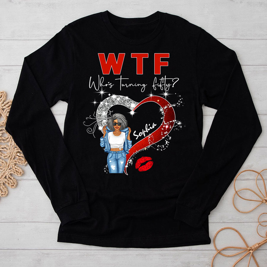 50th Birthday Shirts For Her, Personalised 50th Birthday Gifts, 1974 T Shirt, 50 And Fabulous Shirt, 50th Birthday Shirt Ideas, Gift Ideas 50th Birthday Woman