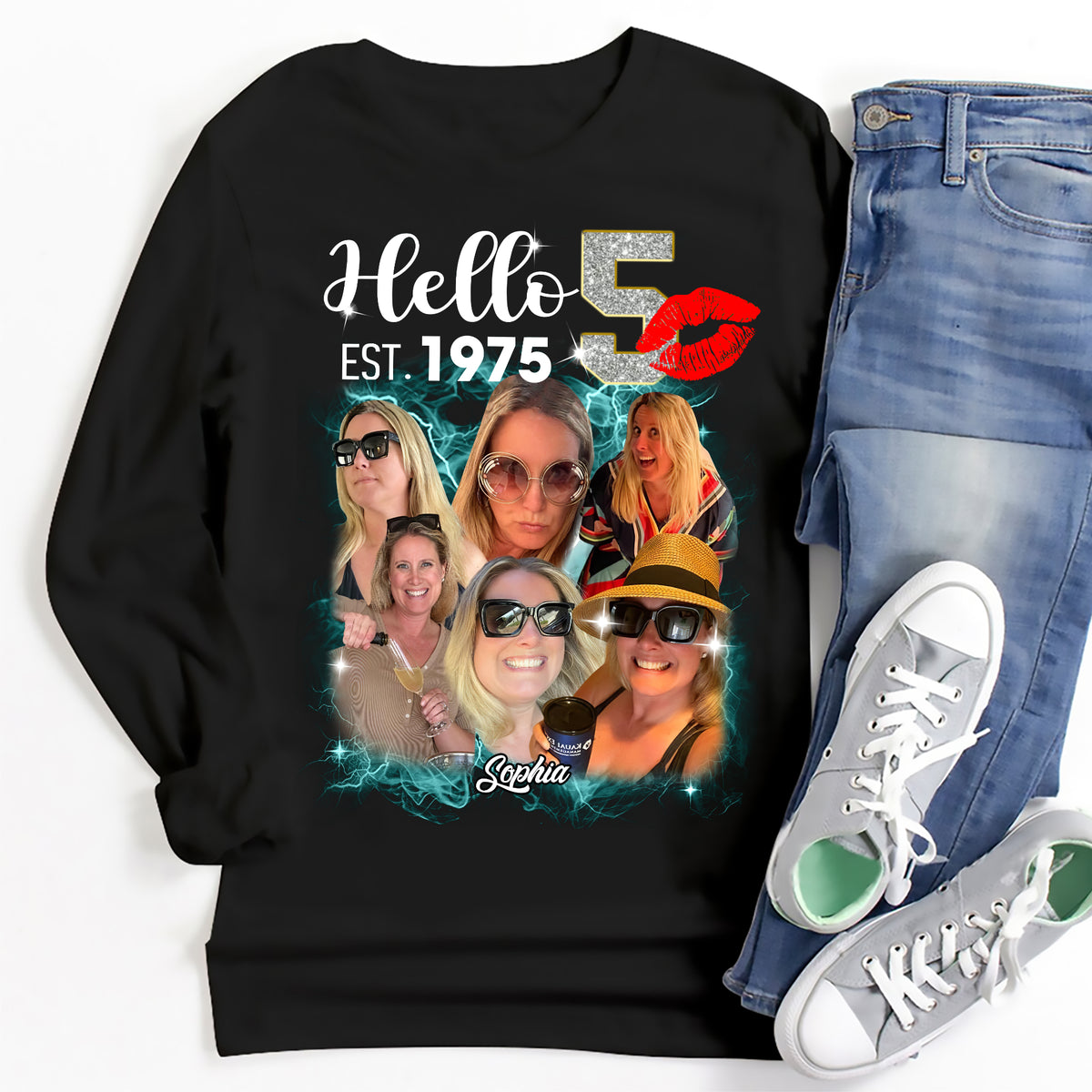 50th Birthday Shirts, Custom Birthday Shirts, Turning 50 Shirt, Gifts For Women Turning 50, 50th Birthday Shirts For Her-YPT-ALK