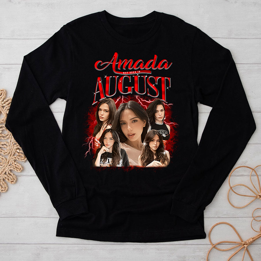August Birthday Shirt, Custom Birthday Shirt, Queens Born In August, August Birthday Shirts For Woman, August Birthday Gifts-YPT-TLQ