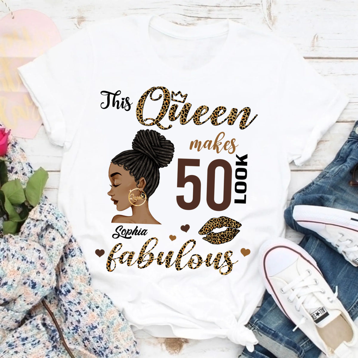 50th Birthday Shirts, Custom Birthday Shirts, Turning 50 Shirt, Gifts For Women Turning 50, 50 And Fabulous Shirt, 1976 Shirt, 50th Birthday Shirts For Her