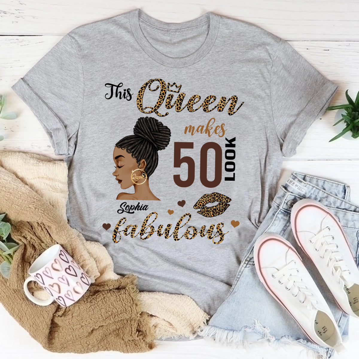50th Birthday Shirts, Custom Birthday Shirts, Turning 50 Shirt, Gifts For Women Turning 50, 50 And Fabulous Shirt, 1976 Shirt, 50th Birthday Shirts For Her