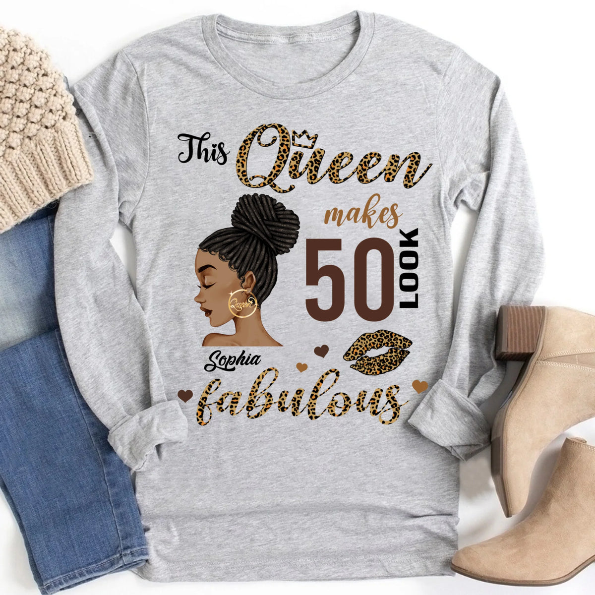 50th Birthday Shirts, Custom Birthday Shirts, Turning 50 Shirt, Gifts For Women Turning 50, 50 And Fabulous Shirt, 1976 Shirt, 50th Birthday Shirts For Her