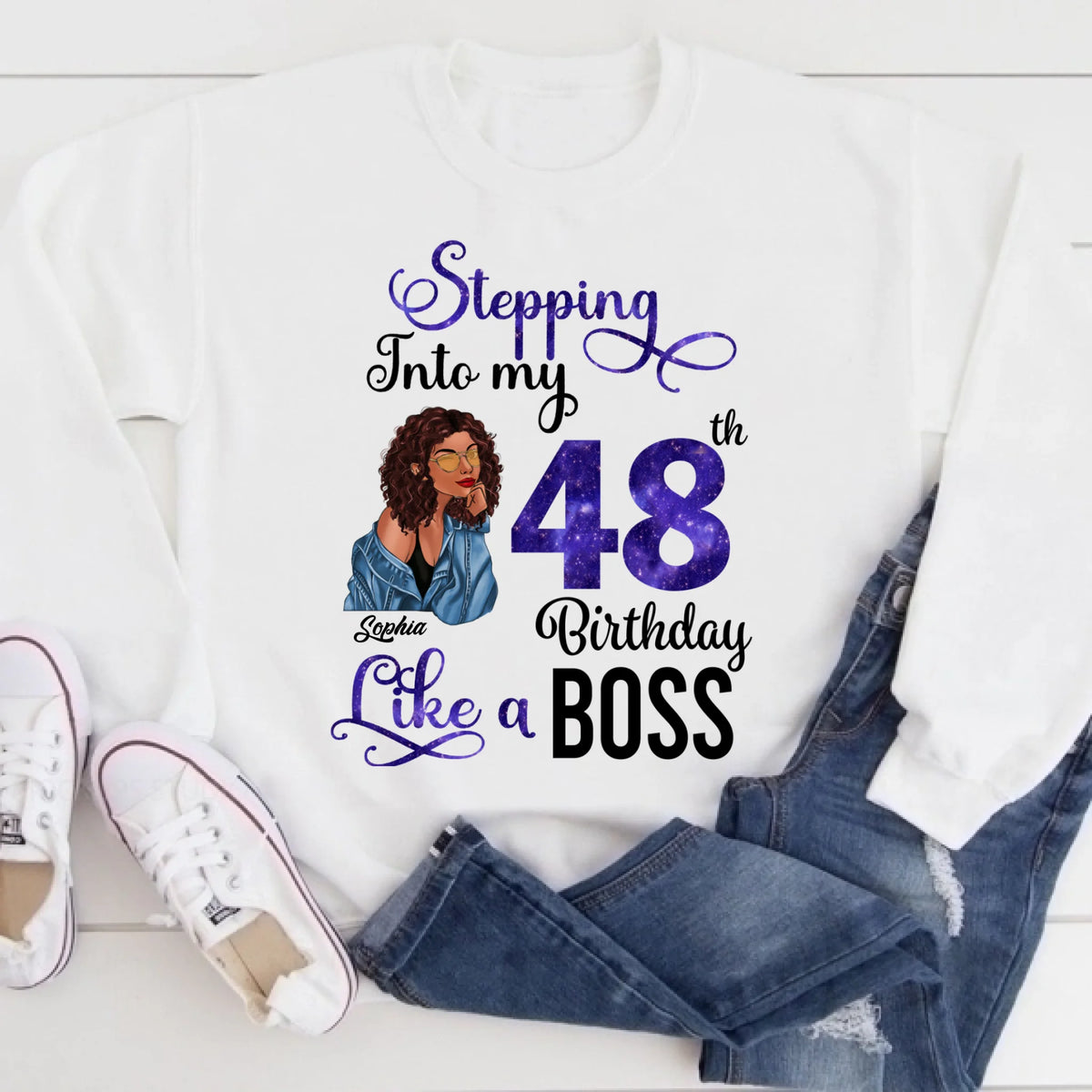 Chapter 48, Fabulous Since 1978 47th Birthday Unique T Shirt For Woman, Custom Birthday Shirt, Her Gifts For 48 Years Old , Turning 48 Birthday Cotton Shirt