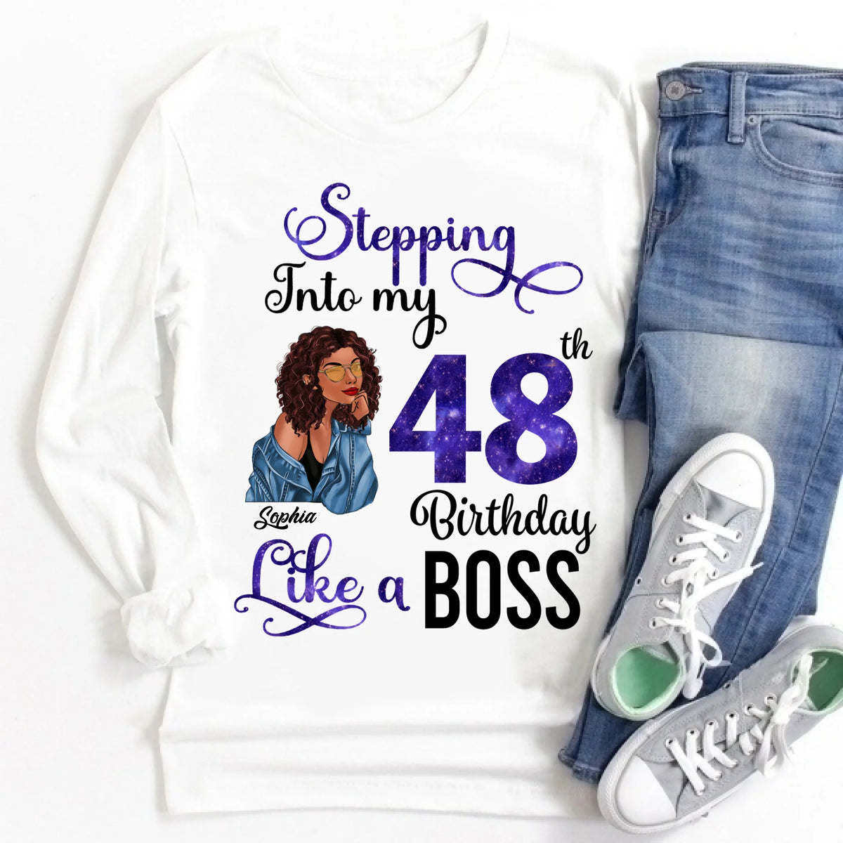 Chapter 48, Fabulous Since 1978 47th Birthday Unique T Shirt For Woman, Custom Birthday Shirt, Her Gifts For 48 Years Old , Turning 48 Birthday Cotton Shirt