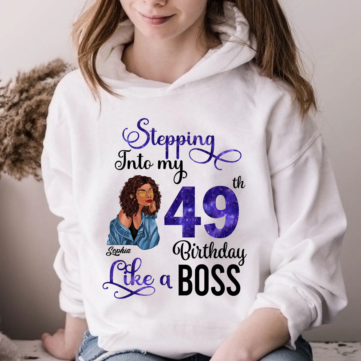 Chapter 49, Fabulous Since 1977 49th Birthday Unique T Shirt For Woman, Custom Birthday Shirt, Her Gifts For 49 Years Old , Turning 49 Birthday Cotton Shirt