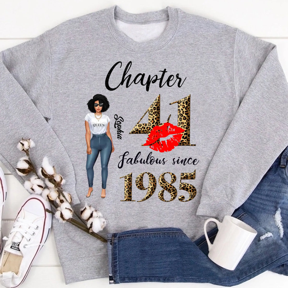 41st birthday shirts for her, Personalised 41st birthday gifts, 1985 t shirt, 41 and fabulous shirt, 41st birthday shirt ideas, gift ideas 40th birthday woman