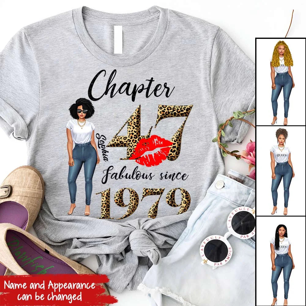 47th birthday shirts for her, Personalised 47th birthday gifts, 1979 t shirt, 47 and fabulous shirt, 47th birthday shirt ideas, gift ideas 47th birthday woman