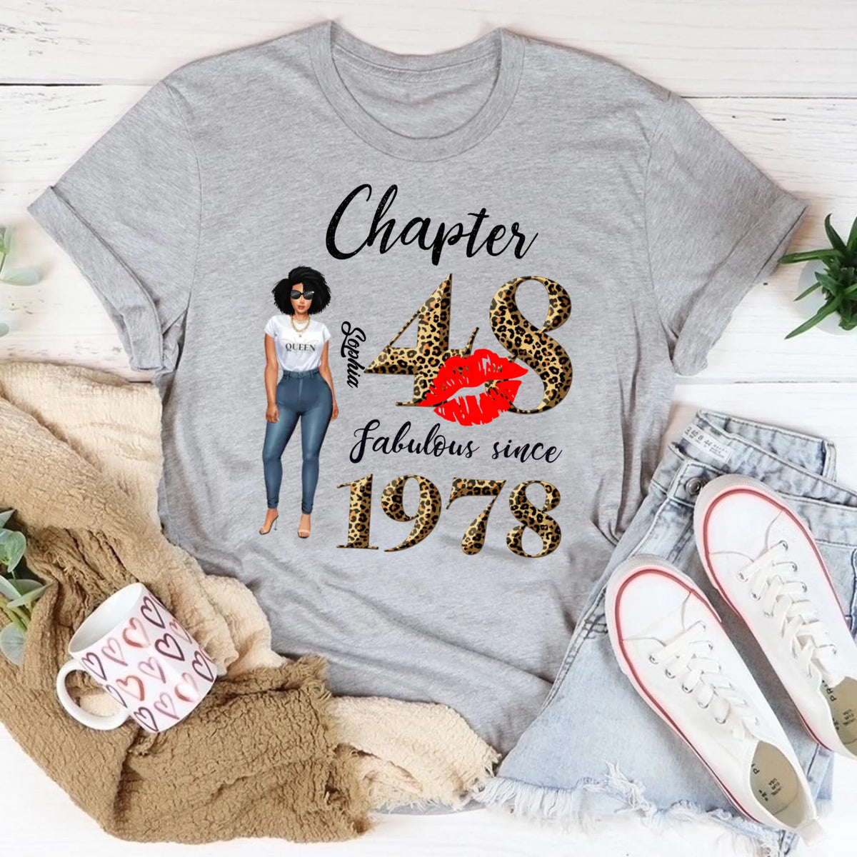 48th birthday shirts for her, Personalised 48th birthday gifts, 1978 t shirt, 48 and fabulous shirt, 48th birthday shirt ideas, gift ideas 48th birthday woman