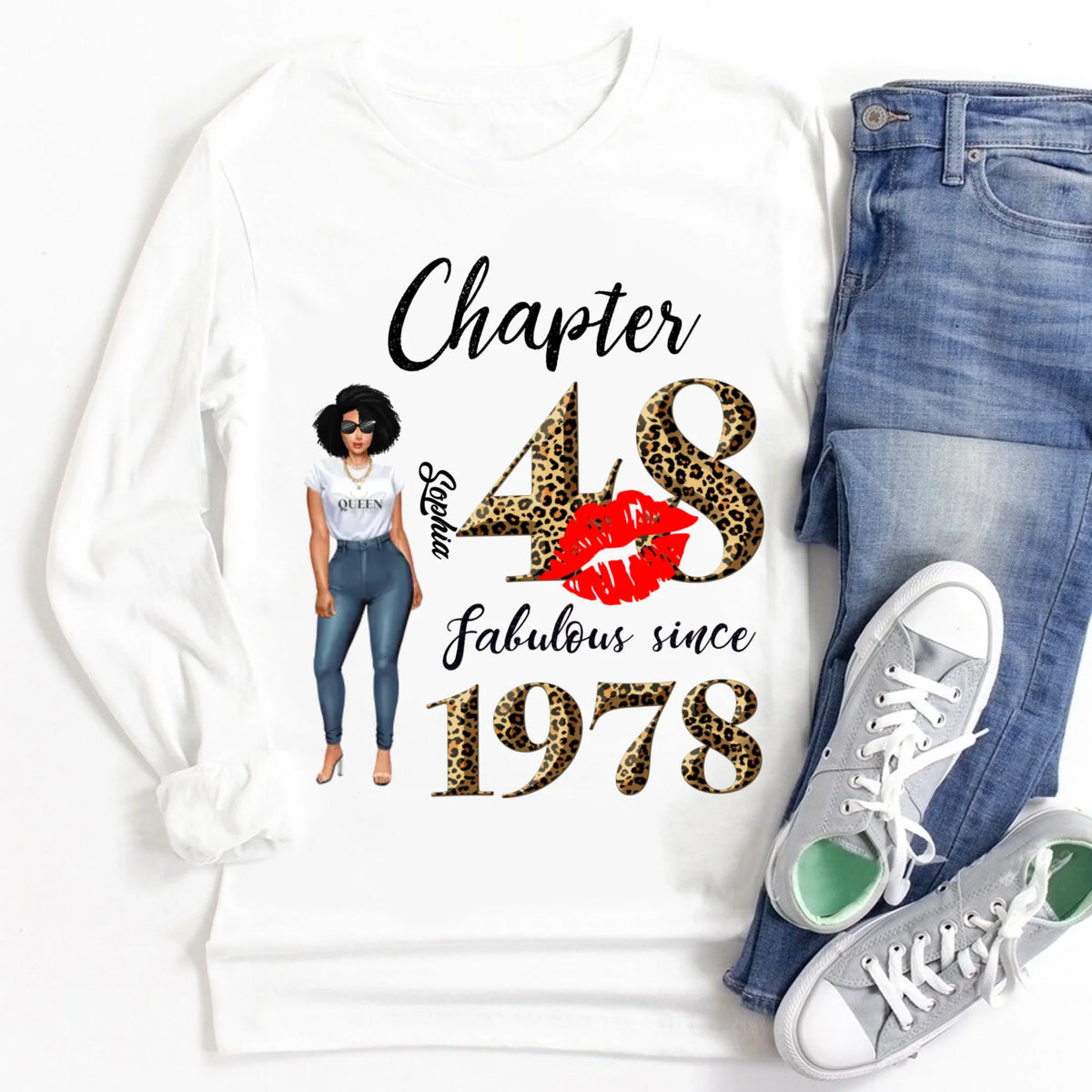 48th birthday shirts for her, Personalised 48th birthday gifts, 1978 t shirt, 48 and fabulous shirt, 48th birthday shirt ideas, gift ideas 48th birthday woman