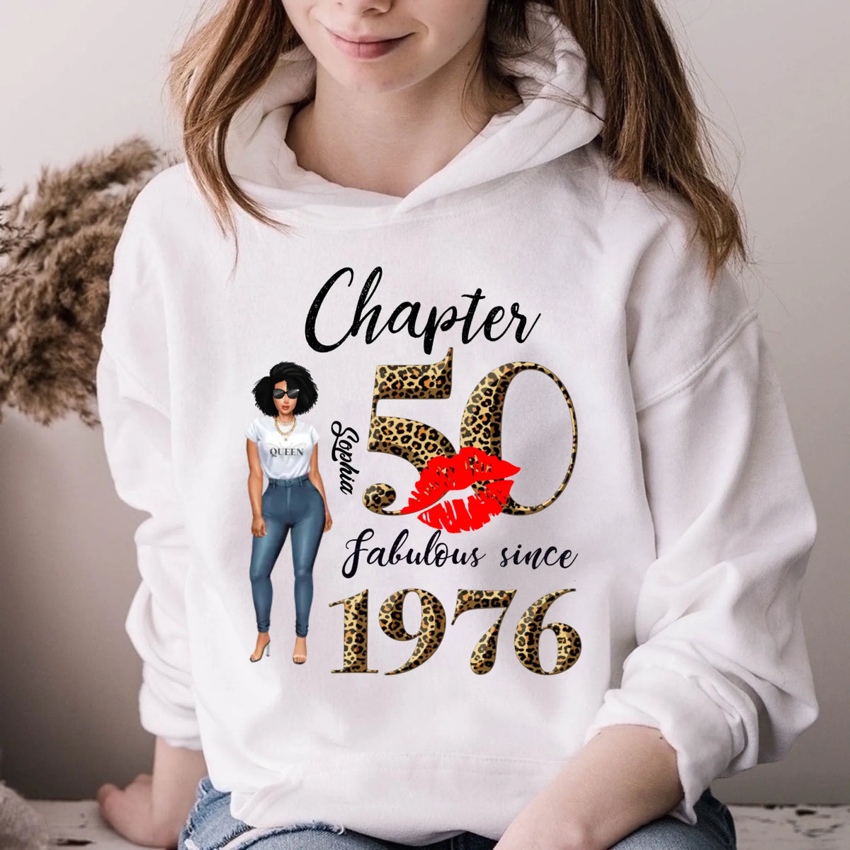 Personalised Birthday Gifts, 1976 T Shirt, 50 And Fabulous Shirt, 50th Birthday Shirt Ideas, Gift Ideas 50th Birthday Woman
