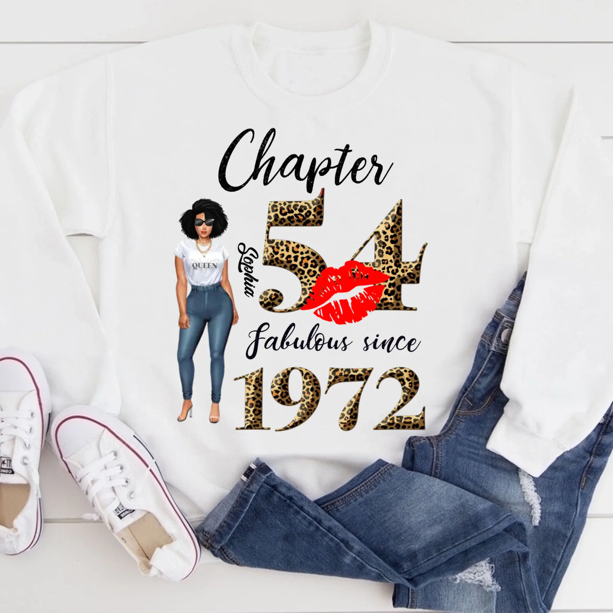 54th birthday shirts for her, Personalised 54th birthday gifts, 1972 t shirt, 54 and fabulous shirt, 54th birthday shirt ideas, gift ideas 54th birthday woman