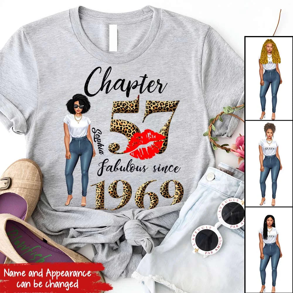 57th birthday shirts for her, Personalised 57th birthday gifts, 1969 t shirt, 57 and fabulous shirt, 57th birthday shirt ideas, gift ideas 57th birthday woman