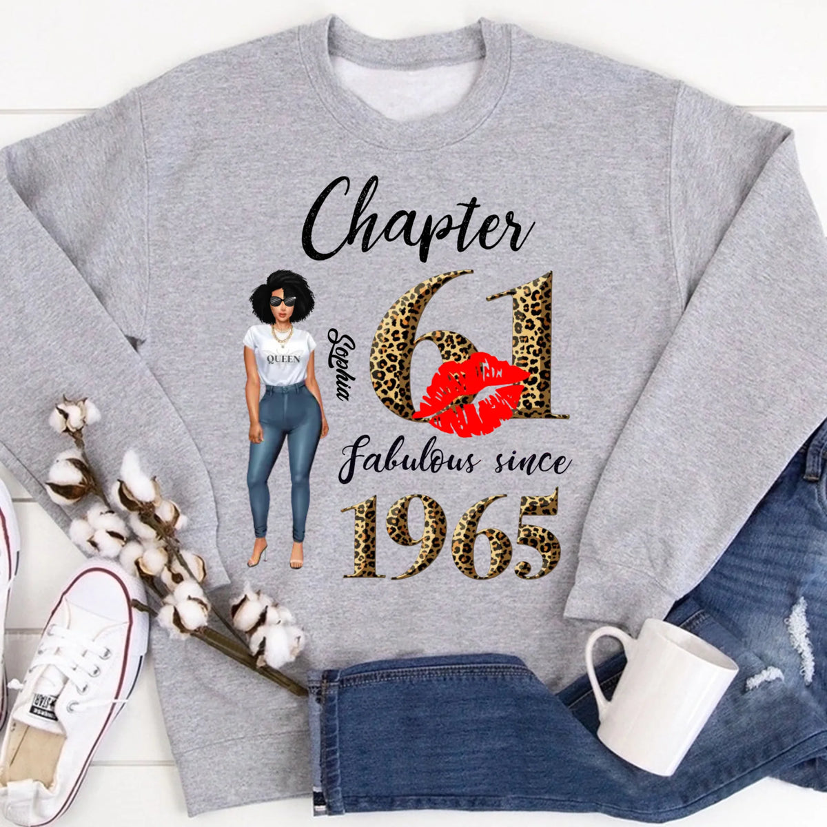 61st birthday shirts for her, Personalised 61st birthday gifts, 1965 t shirt, 61 and fabulous shirt, 61st  birthday shirt ideas, gift ideas 61st birthday woman