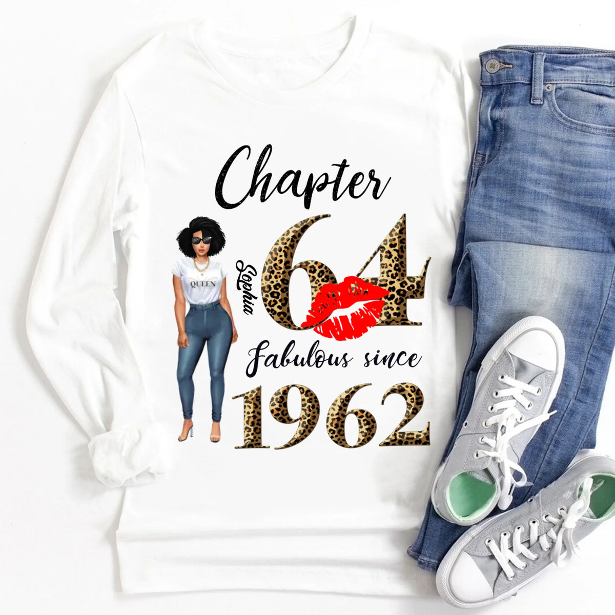 64th birthday shirts for her, Personalised 64th birthday gifts, 1962 t shirt, 64 and fabulous shirt, 64th birthday shirt ideas, gift ideas 64th birthday woman