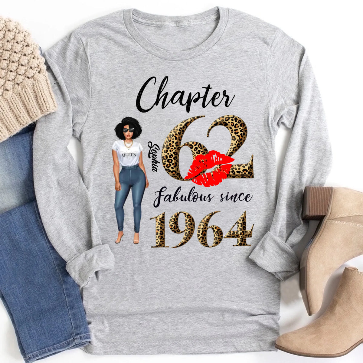 62nd birthday shirts for her, Personalised 62nd birthday gifts, 1964 t shirt, 62 and fabulous shirt, 62nd birthday shirt ideas, gift ideas 62nd birthday woman