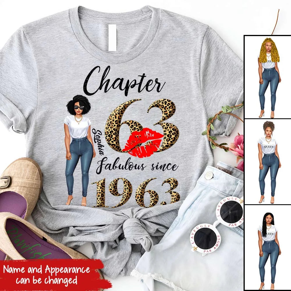 63rd birthday shirts for her, Personalised 63rd birthday gifts, 1963 t shirt, 63 and fabulous shirt, 63rd birthday shirt ideas, gift ideas 63rd birthday woman