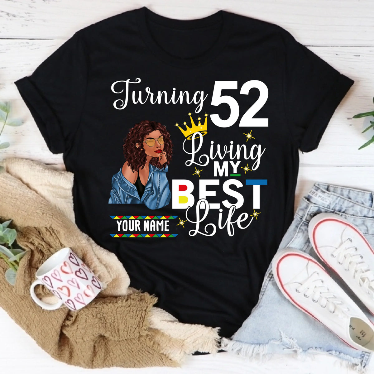 Custom Birthday Shirts, Chapter 52, Fabulous Since 1974 52th Birthday Unique T Shirt For Woman, Her Gifts For 52 Years Old, Turning 52 Birthday Cotton Shirt