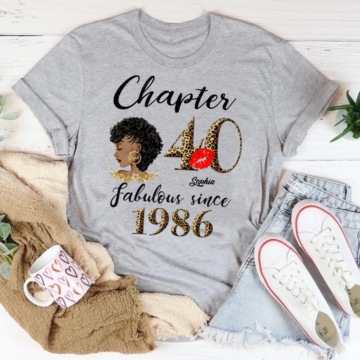 40th birthday shirts for her, Personalised 40th birthday gifts, 1986 t shirt, 40 and fabulous shirt, 40th birthday shirt ideas, gift ideas 40th birthday woman