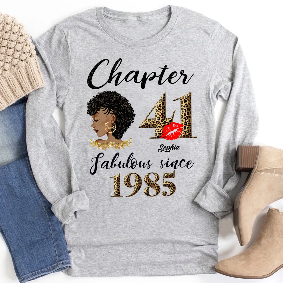 41st birthday shirts for her, Personalised 41st birthday gifts, 1985 t shirt, 41 and fabulous shirt, 41st birthday shirt ideas, gift ideas 41st birthday woman