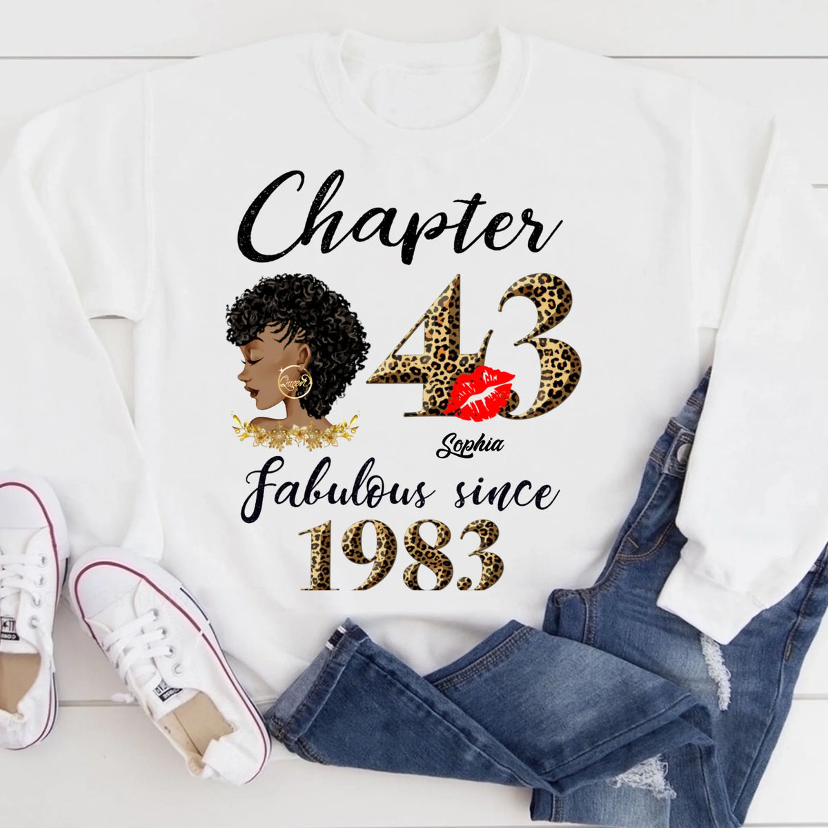 43rd birthday shirts for her, Personalised 43rd birthday gifts, 1983 t shirt, 43 and fabulous shirt, 43rd birthday shirt ideas, gift ideas 43rd birthday woman