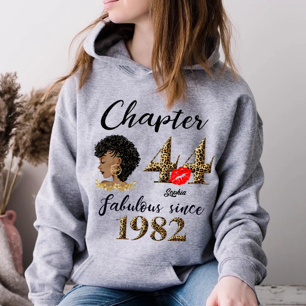 44th birthday shirts for her, Personalised 44th birthday gifts, 1982 t shirt, 44 and fabulous shirt, 44 birthday shirt ideas, gift ideas 44th birthday woman