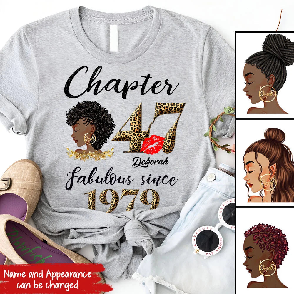 47th birthday shirts for her, Personalised 47th birthday gifts, 1979 t shirt, 47 and fabulous shirt, 47 birthday shirt ideas, gift ideas 47th birthday woman