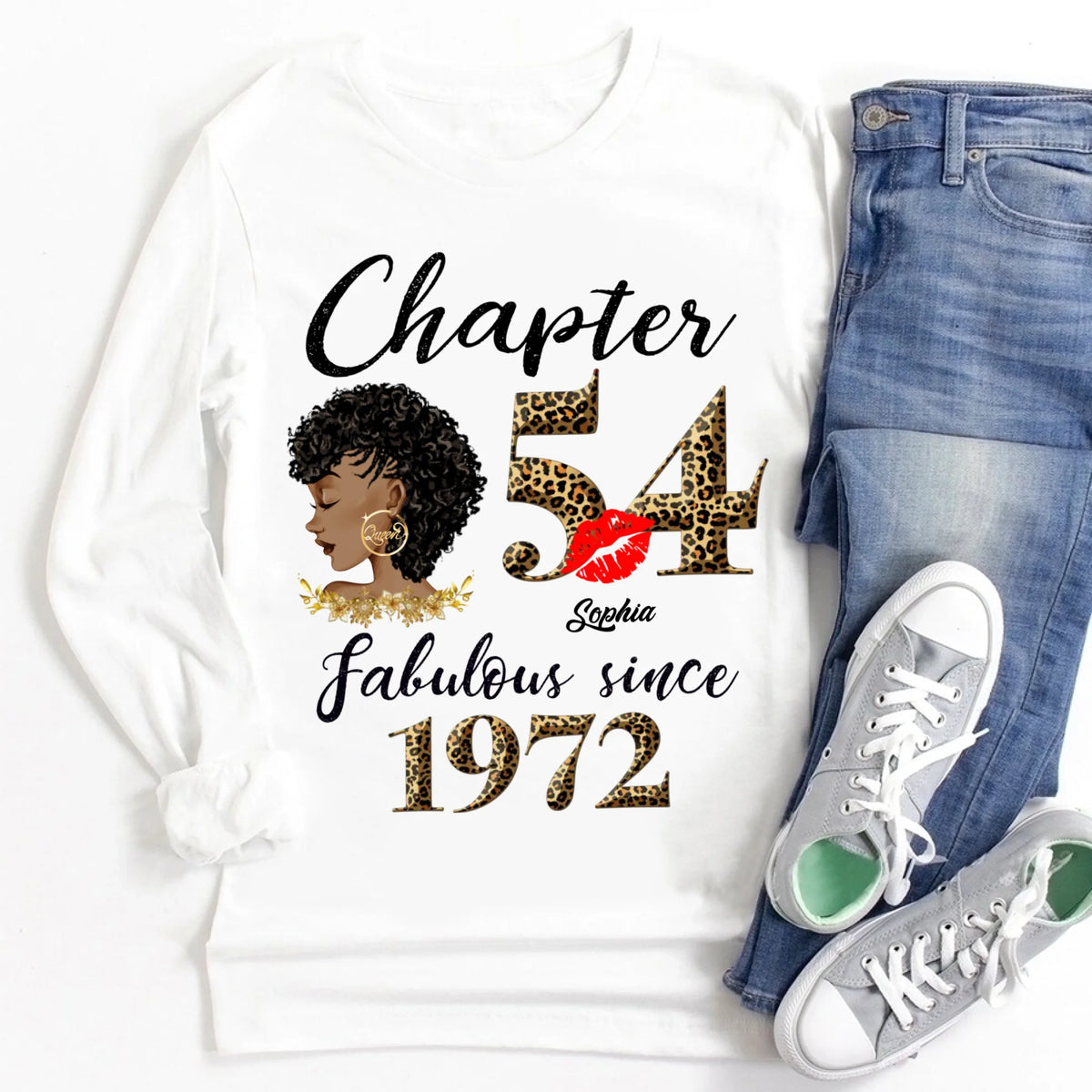 54th birthday shirts for her, Personalised 54th birthday gifts, 1972 t shirt, 54 and fabulous shirt, 54 birthday shirt ideas, gift ideas 54th birthday woman