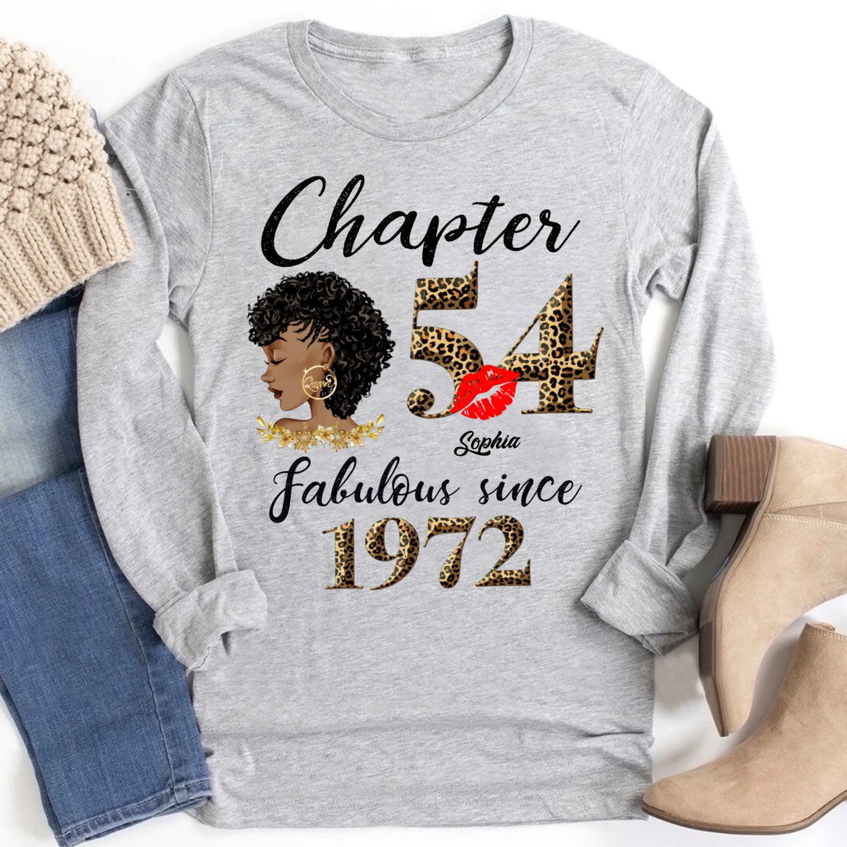 54th birthday shirts for her, Personalised 54th birthday gifts, 1972 t shirt, 54 and fabulous shirt, 54 birthday shirt ideas, gift ideas 54th birthday woman