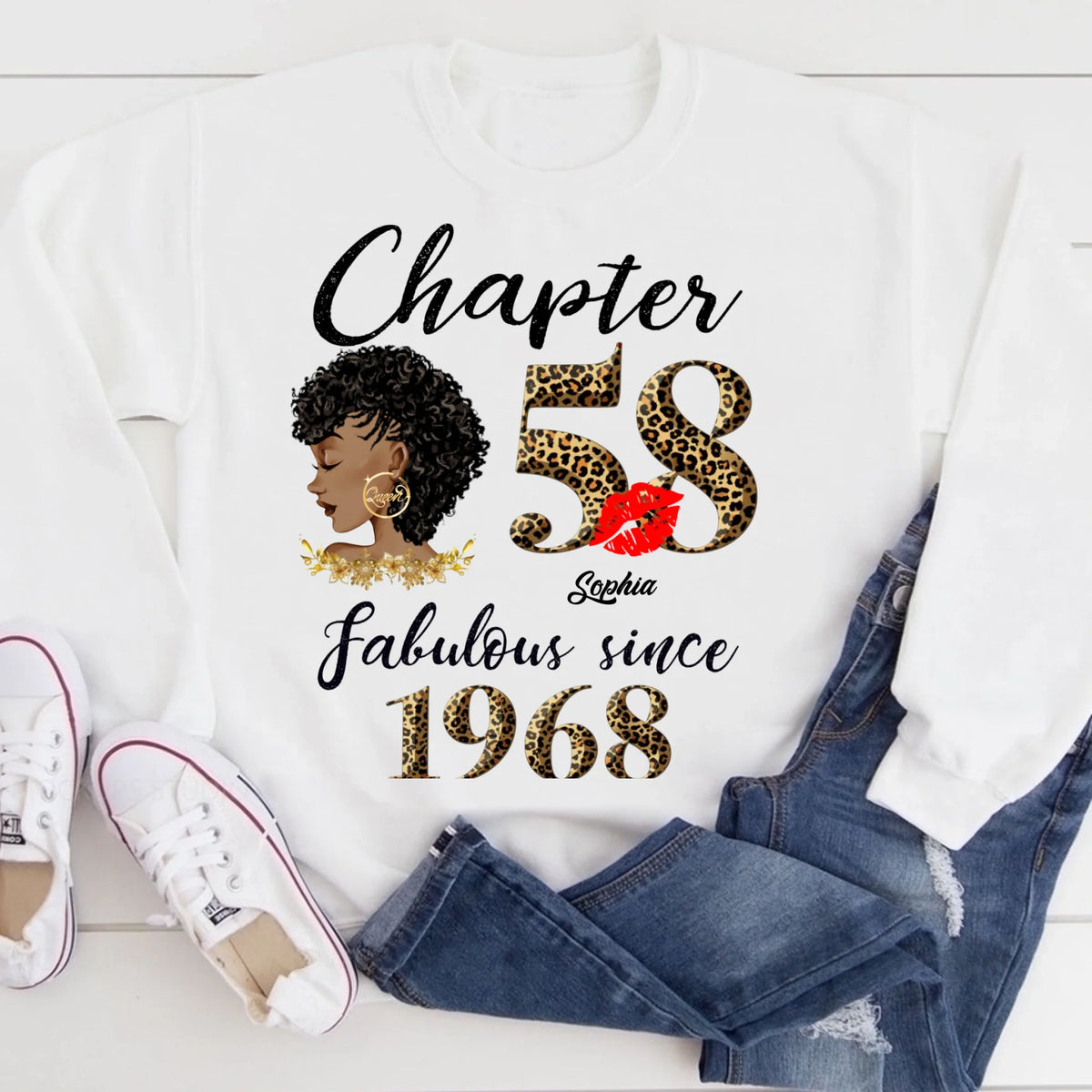 58th birthday shirts for her, Personalised 58th birthday gifts, 1968 t shirt, 58 and fabulous shirt, 58 birthday shirt ideas, gift ideas 58th birthday woman