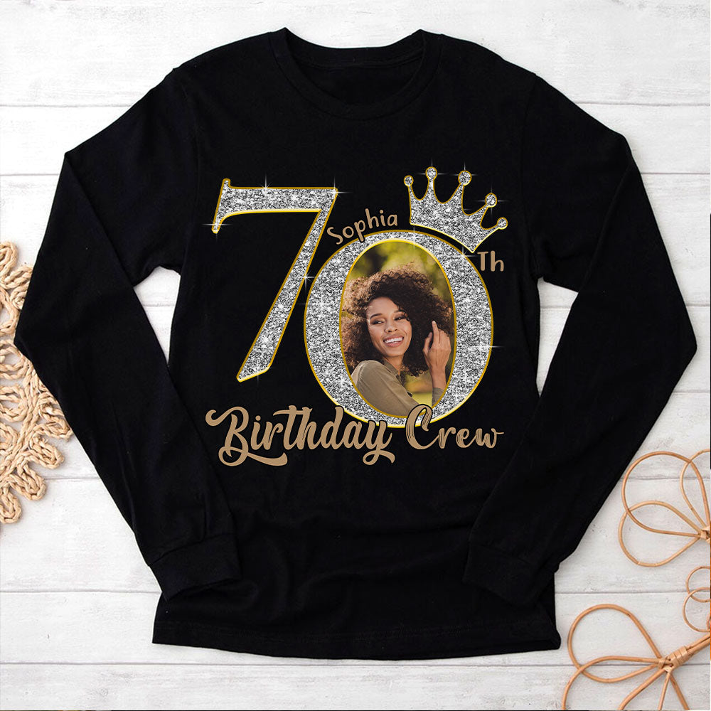 70th Birthday Shirts, Custom Birthday Shirts, Turning 70 Shirt, Gifts For Women Turning 70, 70 And Fabulous Shirt, 70th Birthday Shirts For Her - YPT-HCT