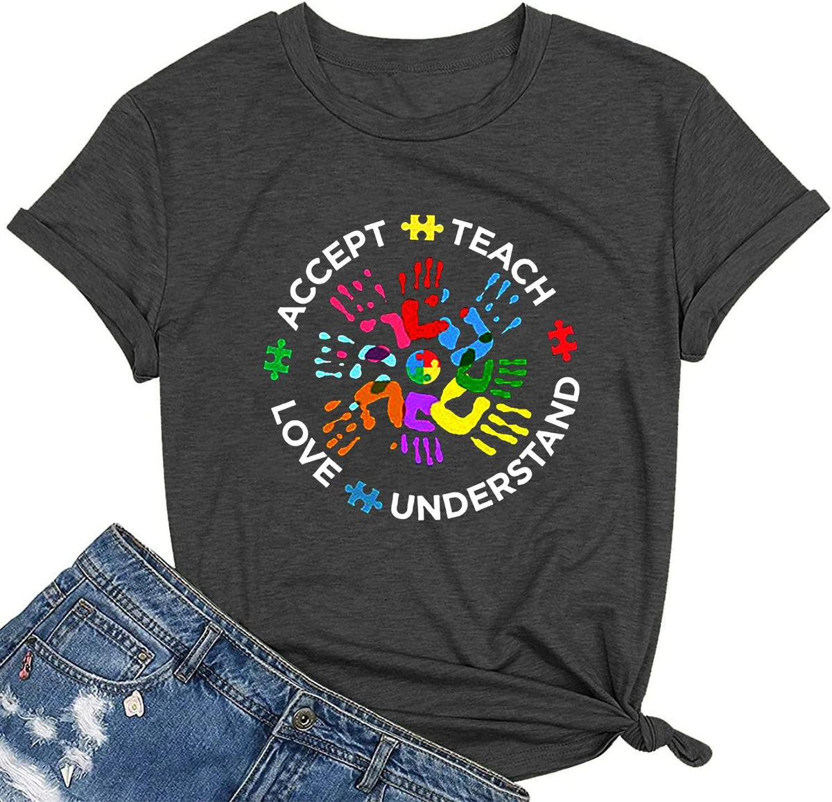 Generic Autism We Should Protect by Accepting Inclusive Autism Awareness T-Shirts