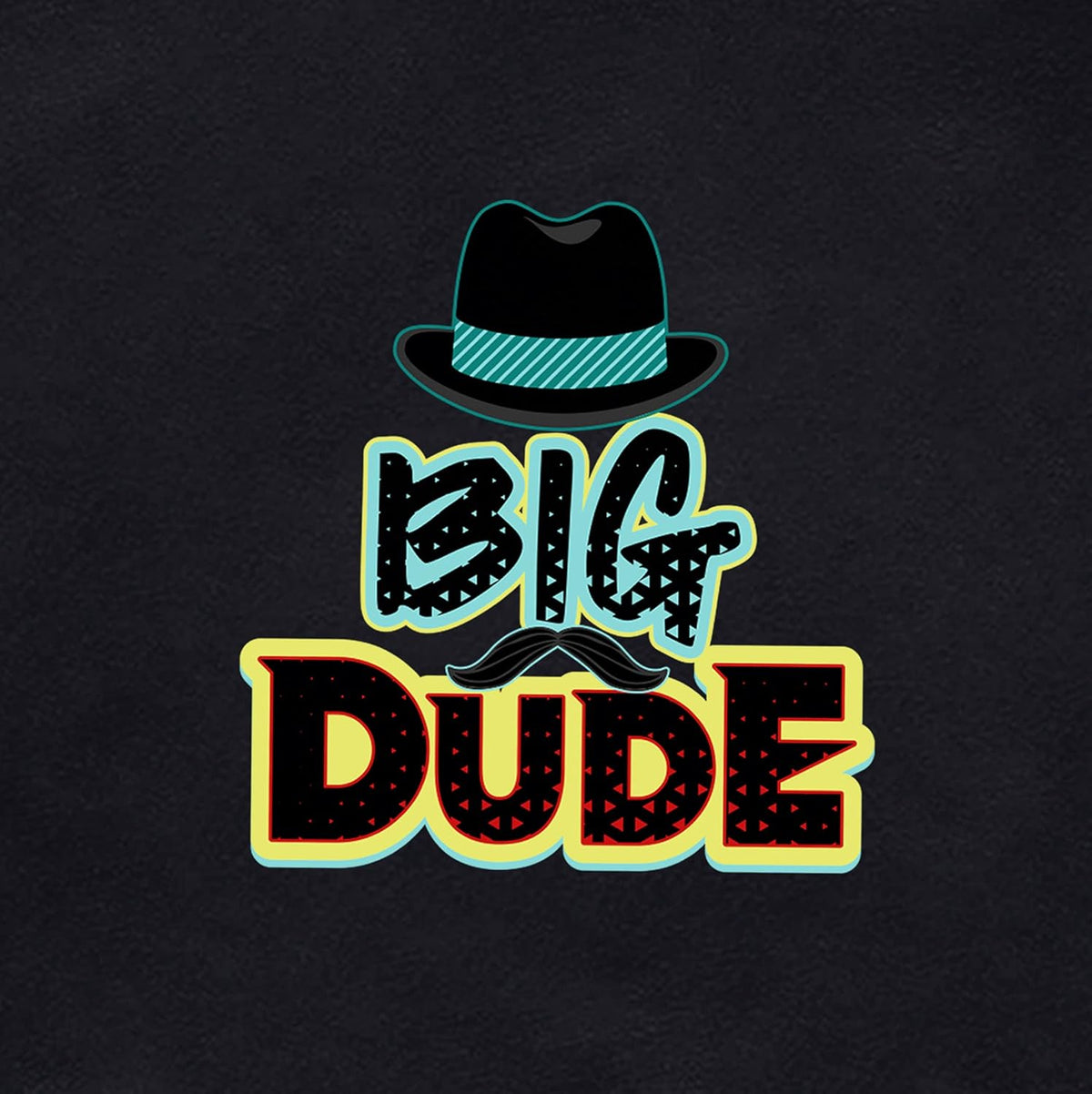 NACRE APPAREL Big Dude Little Dude Matching Dad and Me Best Friend Father&#39;s Day Father and Son