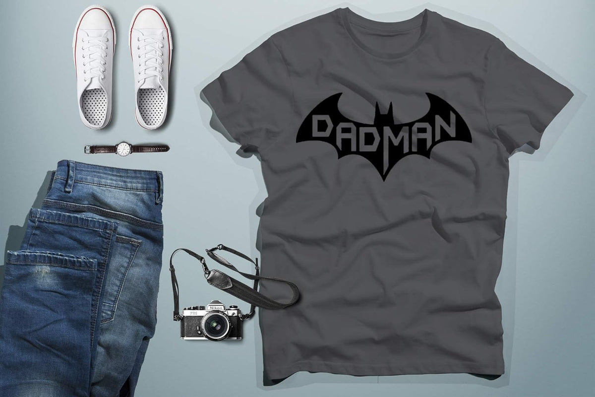 CBTWear Dadman - Super Dadman Bat Hero Funny Premium Men&#39;s