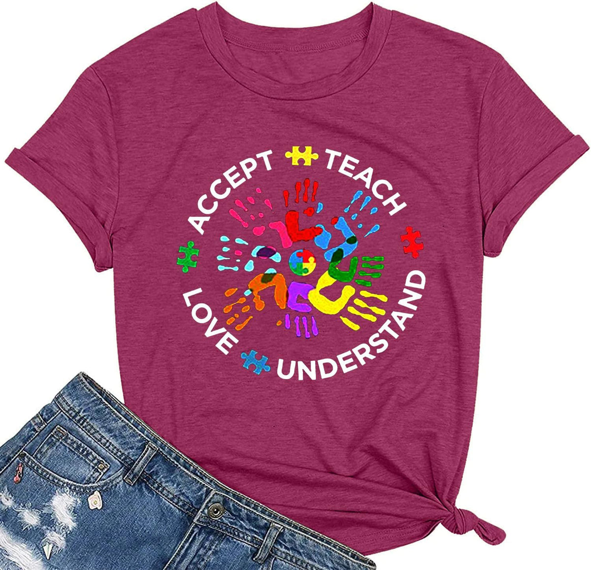 Generic Autism We Should Protect by Accepting Inclusive Autism Awareness T-Shirts