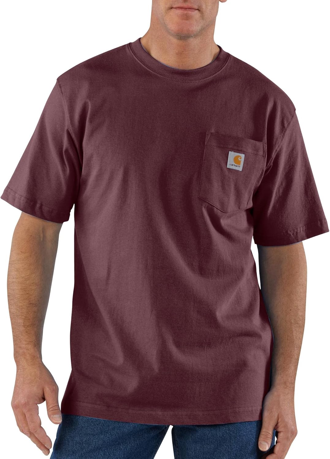 Carhartt Men&#39;s Loose Fit Heavyweight Short-Sleeve Pocket