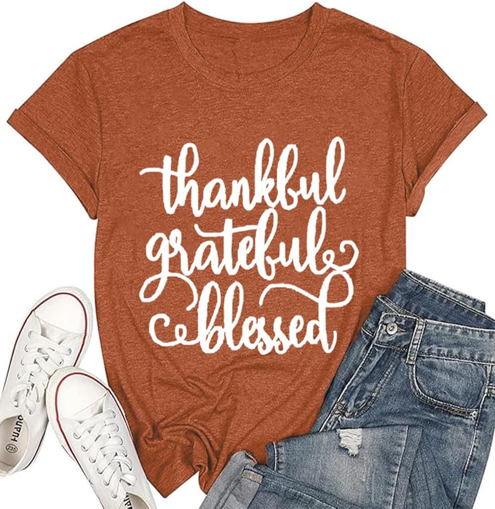 Mama Shirts for Women Thanksgiving Shirts Cute Mama Letter Graphic Tee Shirts Summer Casual Tops Mother Shirt