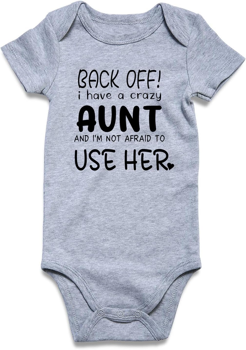 UNICOMIDEA Baby Boys Girls Romper Letter Printed Newborn Outfit Short Sleeve Bodysuits 0-12 Months