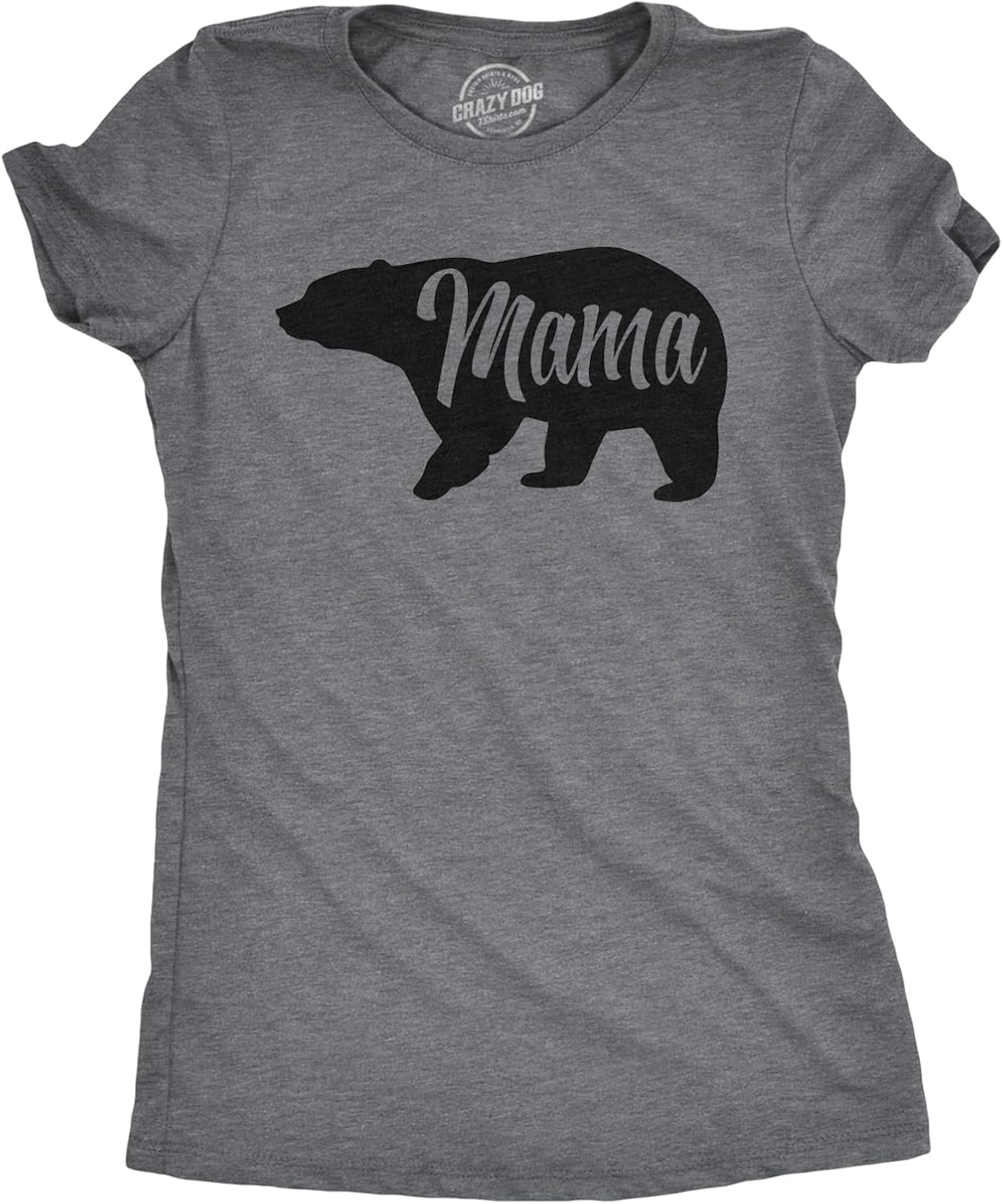 Womens Mama Bear T Shirt Cute Funny Best Mom of Boys Girls Cool Mother Tee Mother Shirt