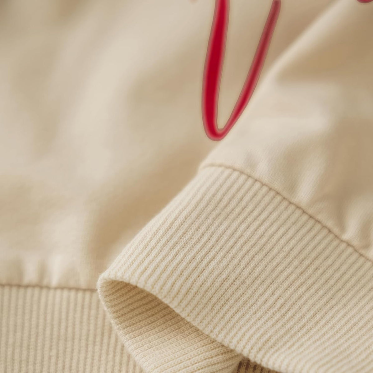 Karuedoo Mommy and Me Valentines Outfits Family Matching Shirts Letter Print Crewneck Long Sleeve Sweatshirt Pullover Top