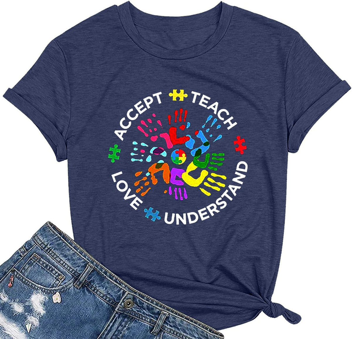 Generic Autism We Should Protect by Accepting Inclusive Autism Awareness T-Shirts