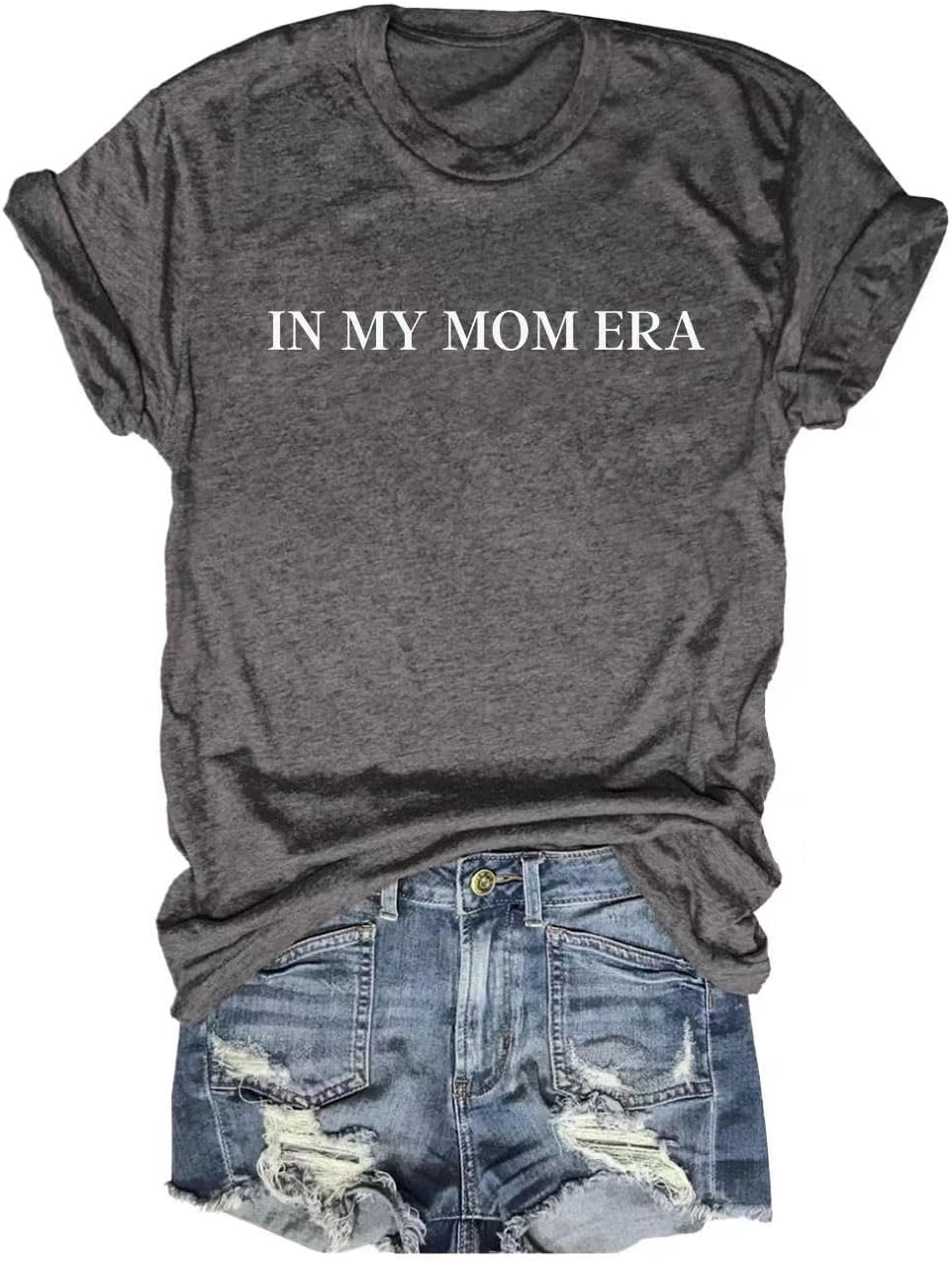 T-Shirt for Mama Women&#39;s Mom Life Graphic Tees Casual Cute Mother&#39;s Day Tops for Mommy